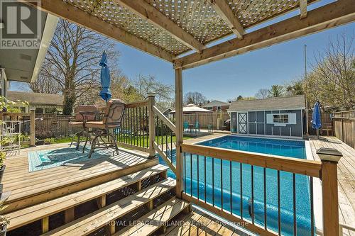 456 Regal Dr, London, ON - Outdoor With Above Ground Pool