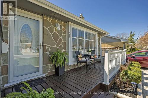 456 Regal Dr, London, ON - Outdoor With Deck Patio Veranda With Exterior