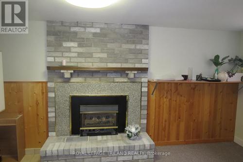 #Lower -76 Ardsley Rd, London, ON - Indoor Photo Showing Living Room With Fireplace
