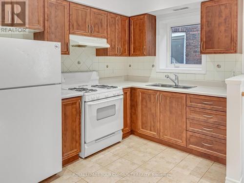 #3 -2417 Dundas St, Toronto, ON - Indoor Photo Showing Kitchen With Double Sink