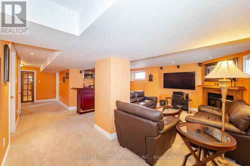 1342 Lewisham Drive, Mississauga, ON - Indoor With Fireplace