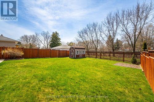 1342 Lewisham Dr, Mississauga, ON - Outdoor With Backyard
