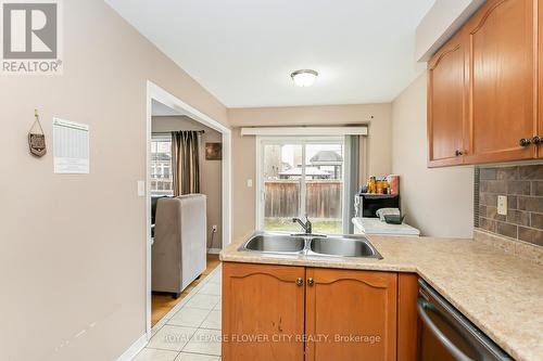 15 Quailvalley Drive, Brampton, ON - Indoor Photo Showing Kitchen With Double Sink