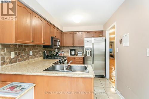 15 Quailvalley Drive, Brampton, ON - Indoor Photo Showing Kitchen With Double Sink