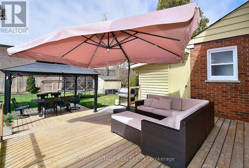 181 Abbott Boulevard, Cobourg, ON - Outdoor With Deck Patio Veranda With Exterior