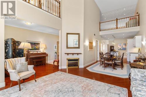 12 - 50 Gracefield Lane, Belleville, ON - Indoor Photo Showing Living Room With Fireplace