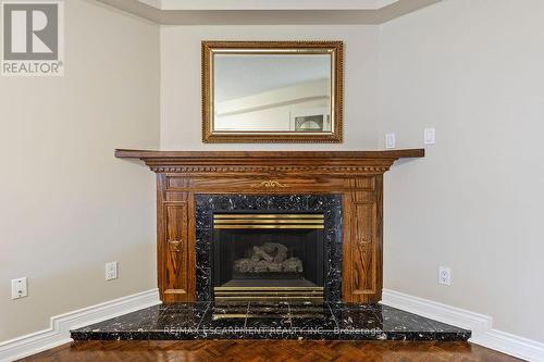 5100 Fallingbrook Drive, Mississauga, ON - Indoor Photo Showing Living Room With Fireplace