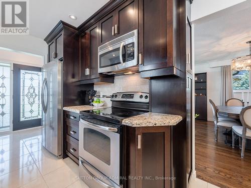 52A Cedar Brae Boulevard, Toronto, ON - Indoor Photo Showing Kitchen With Stainless Steel Kitchen With Upgraded Kitchen
