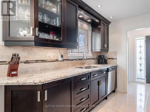 52A Cedar Brae Blvd, Toronto, ON - Indoor Photo Showing Kitchen With Double Sink