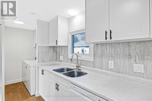42 Flora Drive, Innisfil, ON - Indoor Photo Showing Kitchen With Double Sink