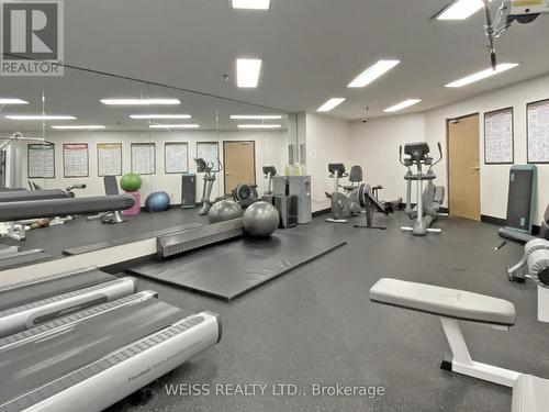 505 - 131 Beecroft Road, Toronto, ON - Indoor Photo Showing Gym Room