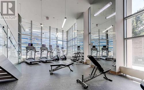 1609 - 72 Esther Shiner Boulevard, Toronto, ON - Indoor Photo Showing Gym Room