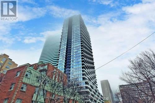 #3608 - 85 Wood Street, Toronto, ON - Outdoor With Facade