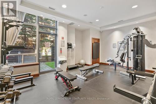 #905 -35 Finch Ave E, Toronto, ON - Indoor Photo Showing Gym Room