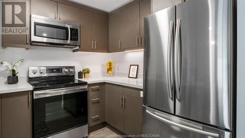 1611 Banwell Unit# 210, Windsor, ON - Indoor Photo Showing Kitchen With Upgraded Kitchen