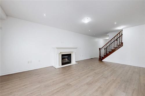 63 Chamomile Drive, Hamilton, ON - Indoor With Fireplace