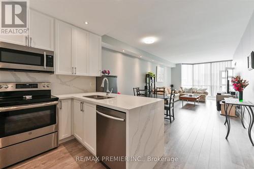 #1013 -309 Major Mackenzie Dr E, Richmond Hill, ON - Indoor Photo Showing Kitchen With Stainless Steel Kitchen With Double Sink