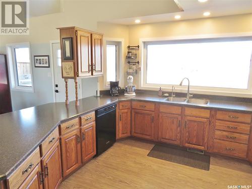 Wiens Acreage, Laird Rm No. 404, SK - Indoor Photo Showing Kitchen With Double Sink