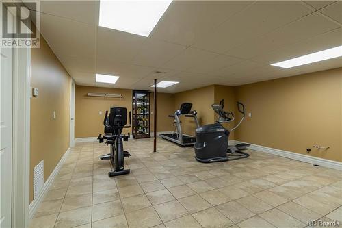 486 Wards Creek Road, Wards Creek, NB - Indoor Photo Showing Gym Room