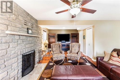 5286 Pine Hill Road, Sudbury, ON - Indoor Photo Showing Living Room With Fireplace