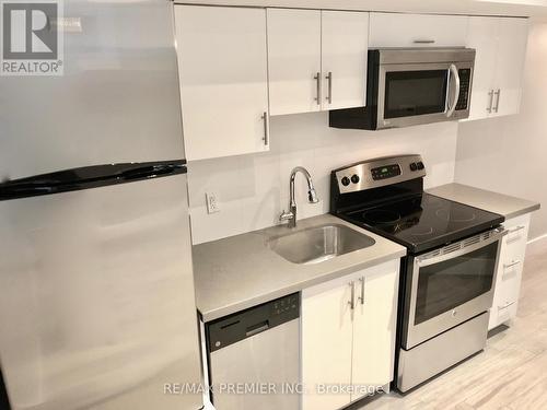 50 Pape Avenue, Toronto, ON - Indoor Photo Showing Kitchen With Stainless Steel Kitchen