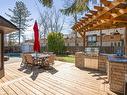 Backyard - 314 Crois. Pinetree, Beaconsfield, QC  - Outdoor With Deck Patio Veranda 