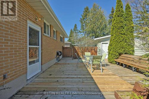 23 Montcalm St, St. Thomas, ON - Outdoor With Deck Patio Veranda With Exterior