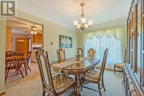 23 Montcalm St, St. Thomas, ON - Indoor Photo Showing Dining Room