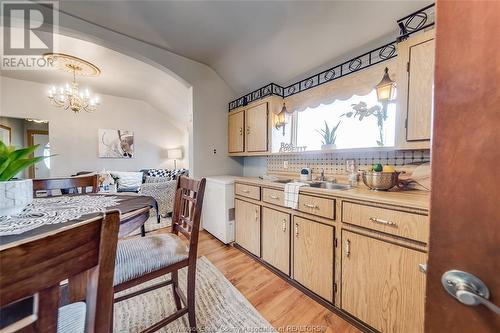 1768 Drouillard Road, Windsor, ON - Indoor Photo Showing Kitchen With Double Sink