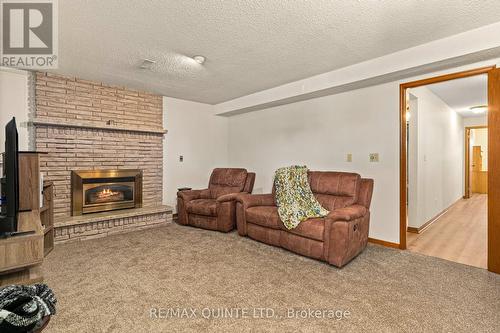 55 Brimley Crt, Belleville, ON - Indoor Photo Showing Living Room With Fireplace