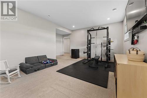94 Athens Street, Pembroke, ON - Indoor Photo Showing Gym Room