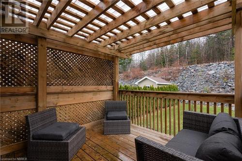 344 Golf Club Road, North Bay, ON - Outdoor With Deck Patio Veranda With Exterior