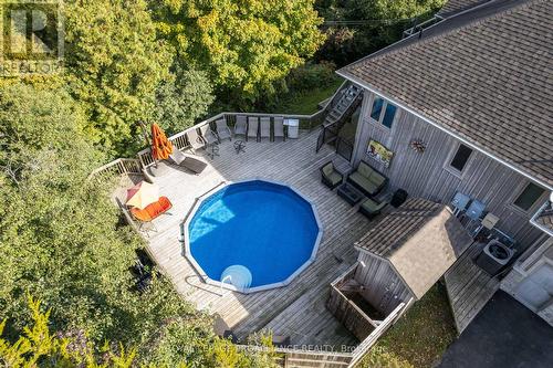4992 County Road 1 Road, Prince Edward County, ON - Outdoor With Above Ground Pool With Deck Patio Veranda
