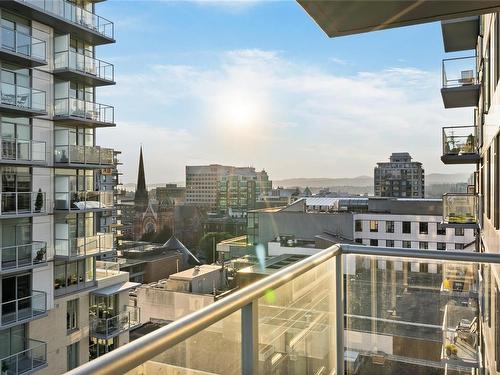 1002-845 Johnson St, Victoria, BC - Outdoor With View With Exterior