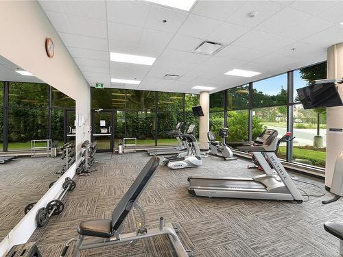 209-745 Travino Lane, Saanich, BC - Indoor Photo Showing Gym Room