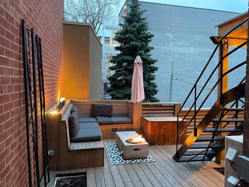 Balcony - 1954 Rue Panet, Montréal (Ville-Marie), QC - Outdoor With Deck Patio Veranda With Exterior