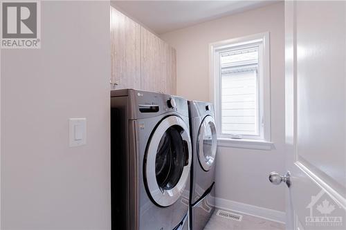 Second Floor Laundry - 176 Avro Circle, Ottawa, ON - Indoor Photo Showing Laundry Room