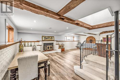 4316 Derry Road, Burlington, ON - Indoor With Fireplace