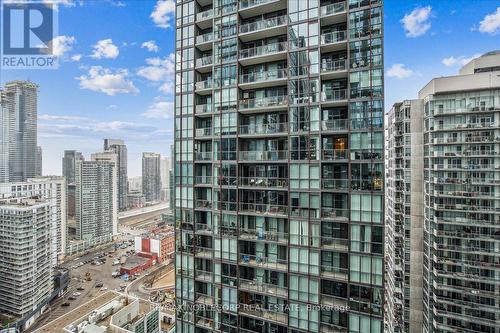 #3605 -115 Blue Jays Way, Toronto, ON - Outdoor With Facade