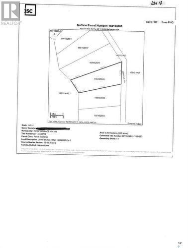 Cherrydale Golf Course Acreage Lot 18, Wallace Rm No. 243, SK 