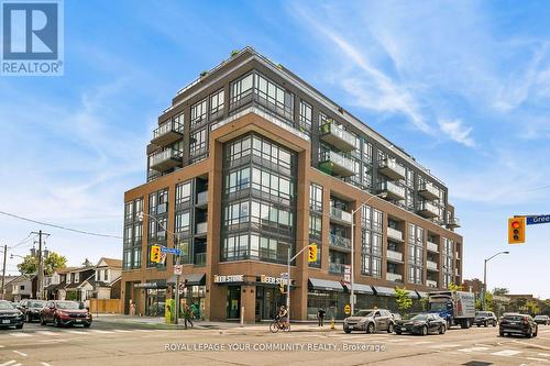 #705 -630 Greenwood Ave, Toronto, ON - Outdoor With Facade