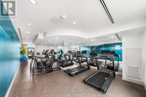 #705 -630 Greenwood Ave, Toronto, ON - Indoor Photo Showing Gym Room