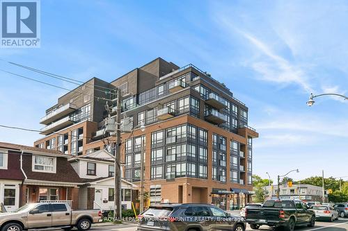#705 -630 Greenwood Ave, Toronto, ON - Outdoor With Facade