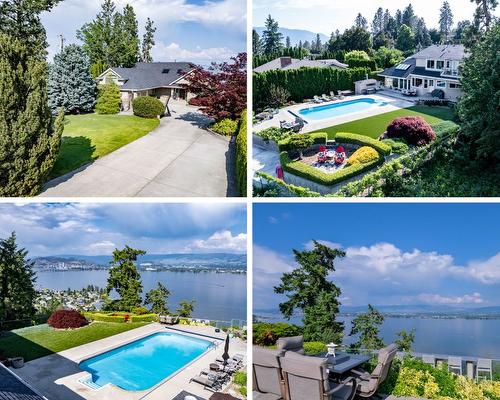 2897 Weatherhill Road, West Kelowna, BC - Outdoor With Body Of Water With In Ground Pool With View