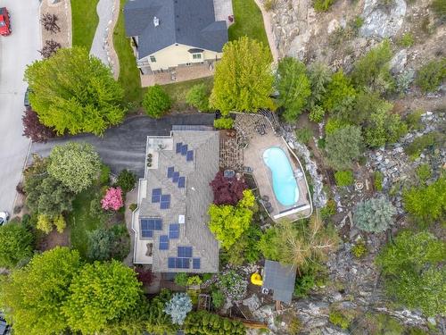 124 Big Horn Trail, Okanagan Falls, BC - Outdoor With In Ground Pool With View