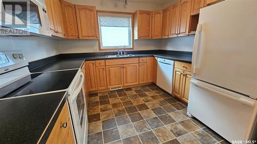 355 165 Robert Street W, Swift Current, SK - Indoor Photo Showing Kitchen With Double Sink