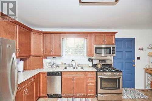 3792 Terrace Lane, Fort Erie, ON - Indoor Photo Showing Kitchen With Double Sink