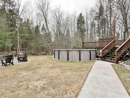 Backyard - 192Z  - 192Y Rue Jacques, Saint-Colomban, QC - Outdoor With Above Ground Pool