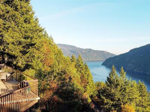 4133 Rocky Mountain Rd, Malahat, BC - Outdoor With Body Of Water With View
