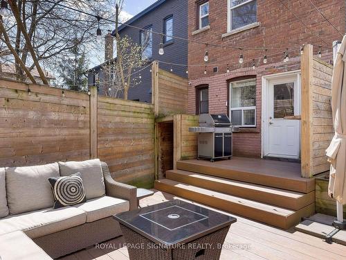 117 Bowmore Rd, Toronto, ON - Outdoor With Deck Patio Veranda With Exterior